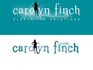 Carolyn Finch custom Logo designed by CustomTwit.com
