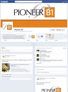 Pioneer B1 Custom Facebook Timeline Cover Image designed by CustomTwit.com