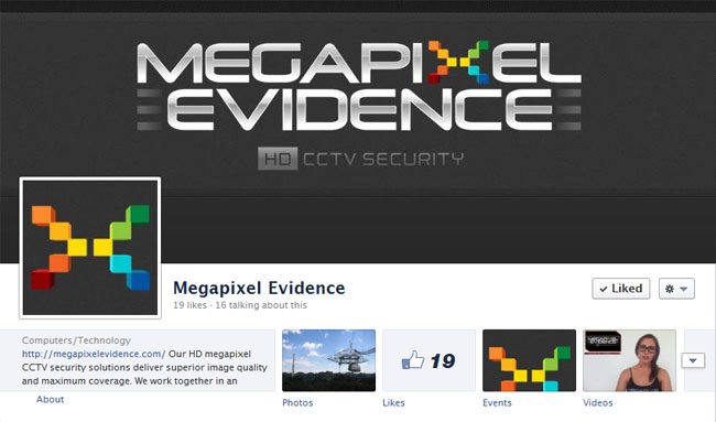Megapixel Evidence Custom Facebook Timeline Cover Image