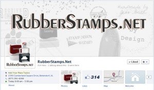RubberStamps.net Custom Facebook Timeline Cover Image & Avatar designed by CustomTwit.com