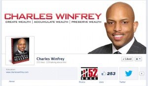 Charles Winfrey Custom Facebook Timeline Cover Image and Avatar