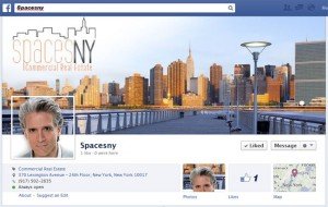 Spaces NY Facebook Timeline Cover Image designed by www.CustomTwit.com