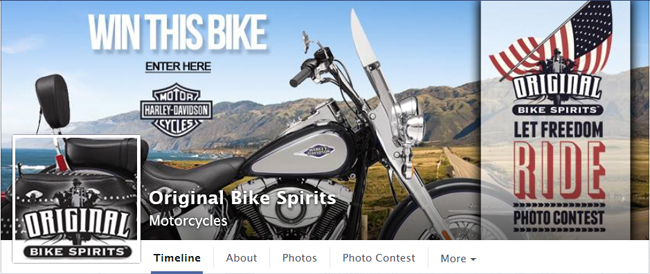 Original Bike Spirits 2014 Harley Davidson Heritage Softail Classic Photo Contest