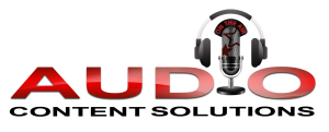 Audio Content Solutions Logo Design for Pamela Muldoon
