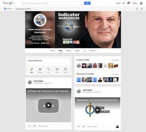 Social Media Branding - Indicator Warehouse Custom Google Plus Profile Design