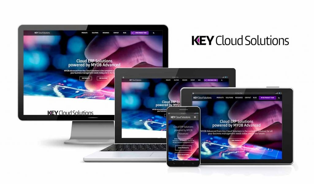 Key Cloud Solutions WordPress Design